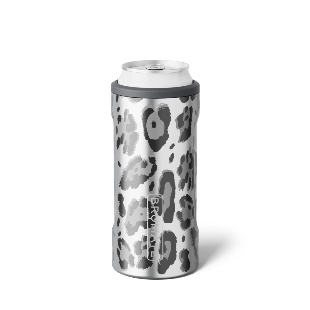 Hopsulator Slim | Metallic Leopard Can Cooler | BrüMate